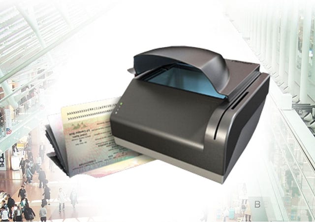 ARH ComboSmart passport reader with Virgo SDK — full-page scanning with OCR and RFID
